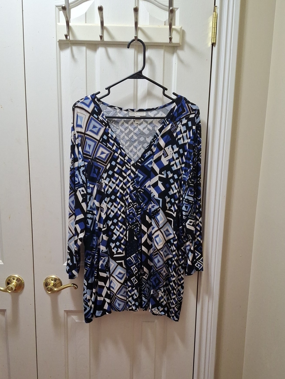 3/$15 Dana Buchman blouse sz 1X